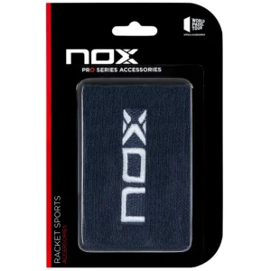 Nox-Armbänder Blau/Weiß Logo
