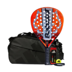 Babolat Padel Set Technical Viper Juan Lebron + Adidas Multigame TONAL BLACK Padeltasche + Adidas Padelbälle Dose