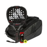 Adidas Padel Set Metalbone Carbon + Adidas Multigame TONAL BLACK Padeltasche + Adidas Padelbälle Dose